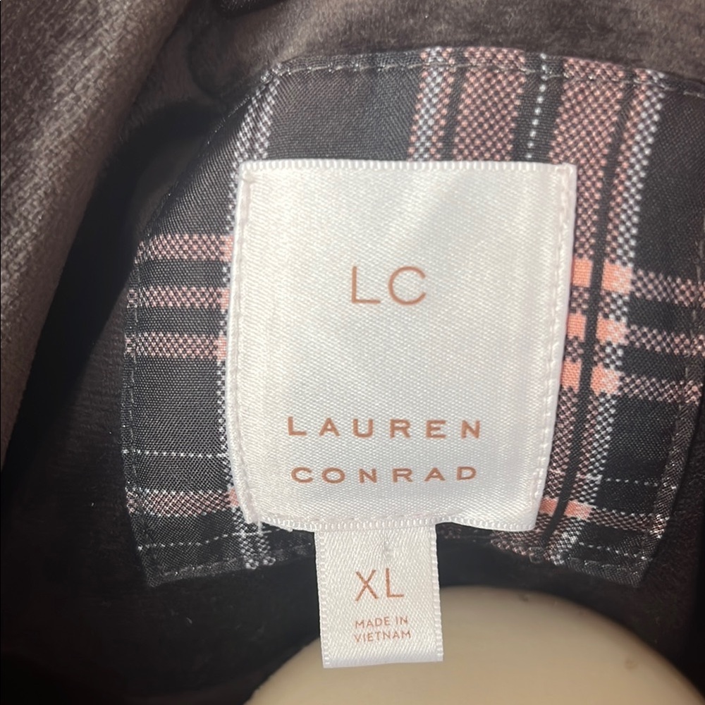 Like new LC Lauren Conrad Brown Blazer with Notched Lapel - Picture 2 of 16
